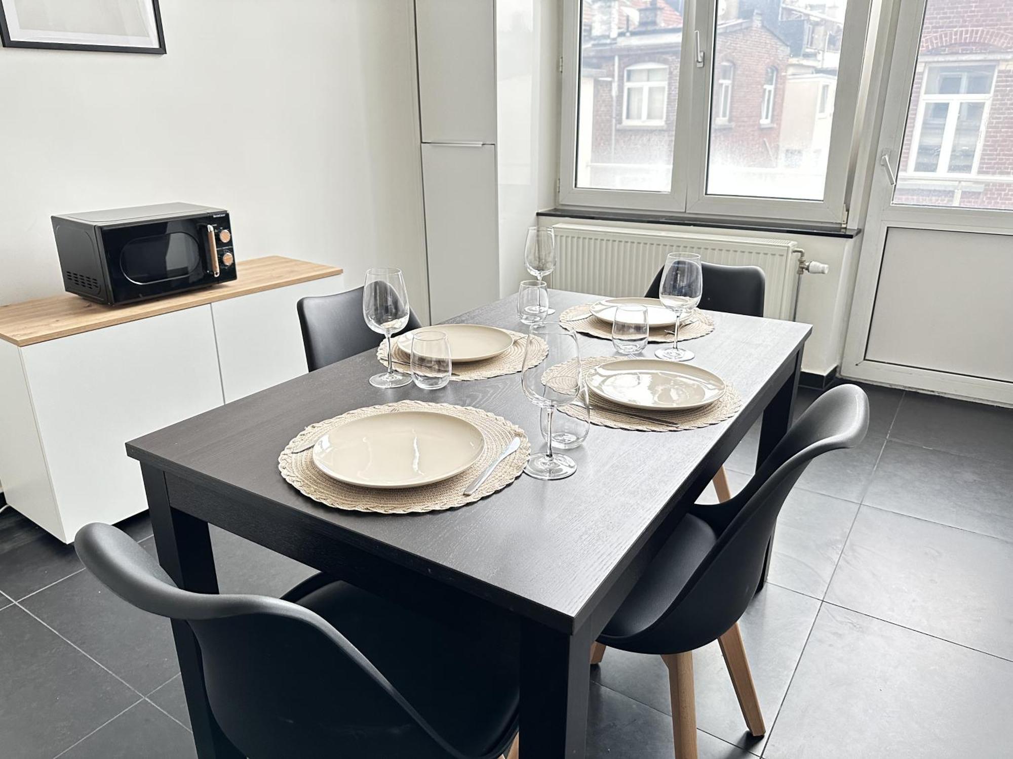 Trendy Flat In Brussels Lägenhet Exteriör bild